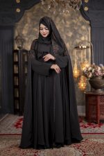 Luxury Nurjahan Abaya Black Color - Image 2